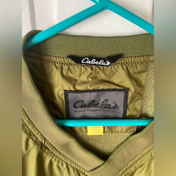 Cabelas wind breaker rain pullover - Picture 3 of 7